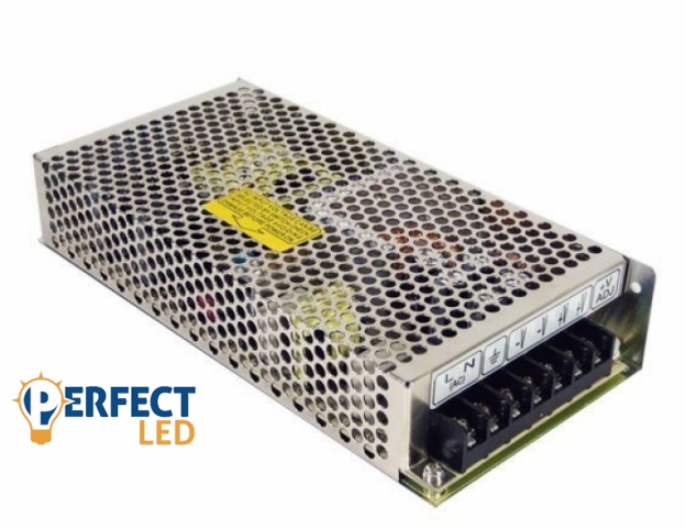Mean Well 150 W-os beltéri tápegység 12.5 Amper 12 VDC