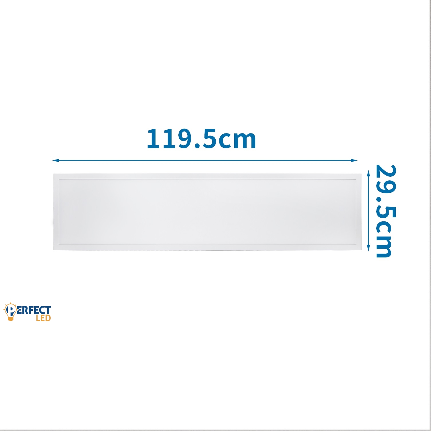 120x30cm LED Panel 40W Természetes Fehér - 199517