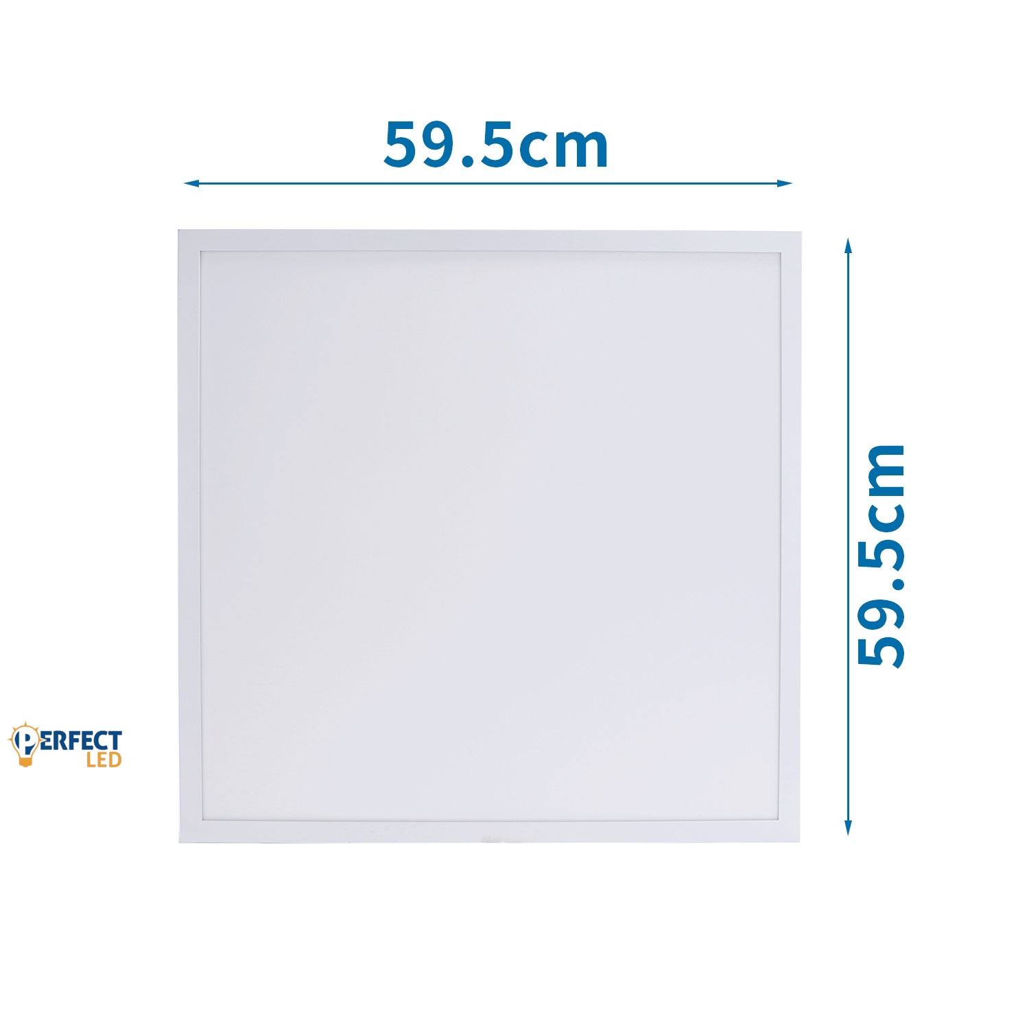 60x60cm Back-Lit LED Panel 40W Hideg Fehér - 198046