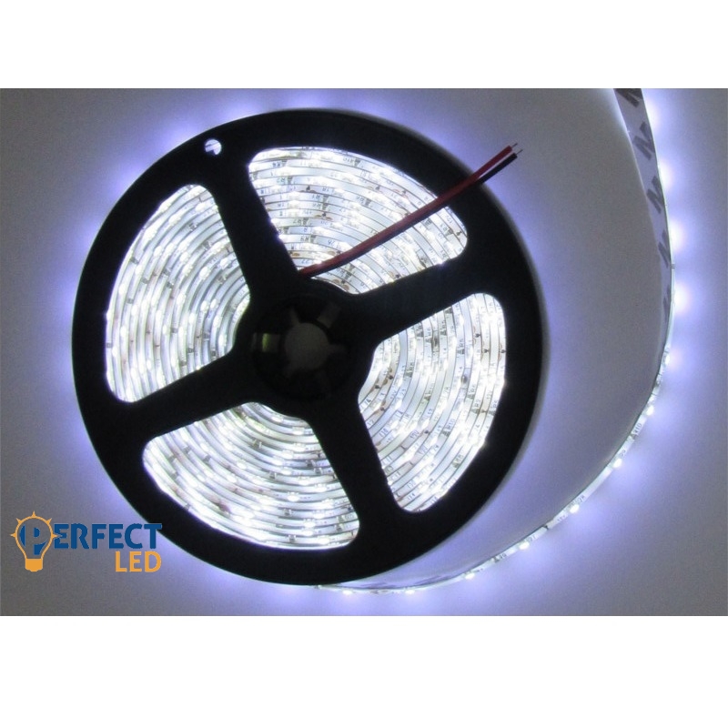 EcoLight 120 Led/méteres 12 V-os beltéri hideg fehér led szalag