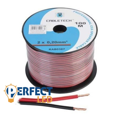 2 eres LED szalag vezeték - forrasztható - KAB0387