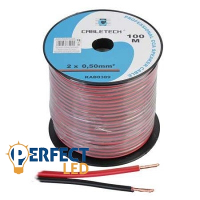 4 eres LED szalag vezeték - forrasztható - KAB0389