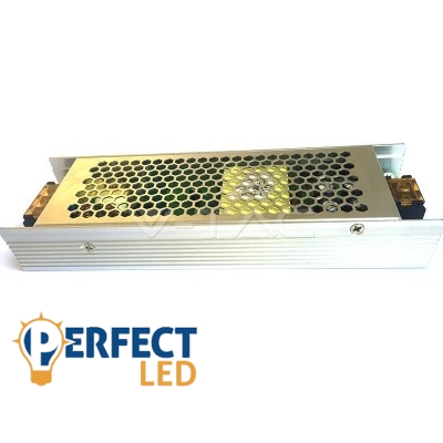 LED tápegység 150W fém házas Slim 12V - 3244