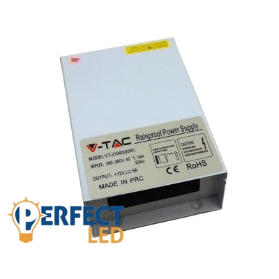 12V 60W esőálló tápegység IP44 - 3070