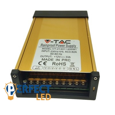 12V 400W esőálló tápegység IP44 - 3070