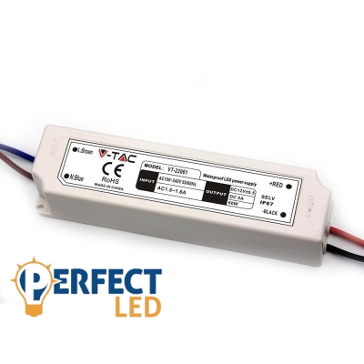 12V 60W Műanyagházas IP67 vízálló tápegység - 3234