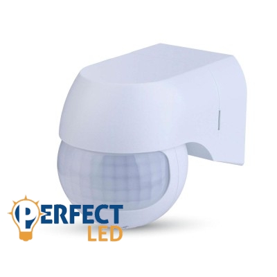 400W Kültéri fehér színű 180° infra mozgásérzékelő - 5088