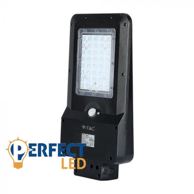 15W Szolár - Napelemes természetes fehér utcai lámpa - 8549