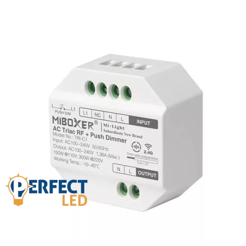 TRIAC Dimmer AC Rádiófrekvenciás 220V-300W - TRI-C1