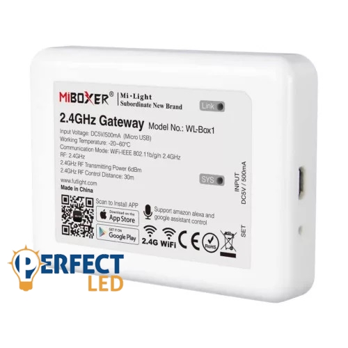 MiLight WIFI Box DC5V Micro USB 2,4 GHz - FUT-WL-BOX1