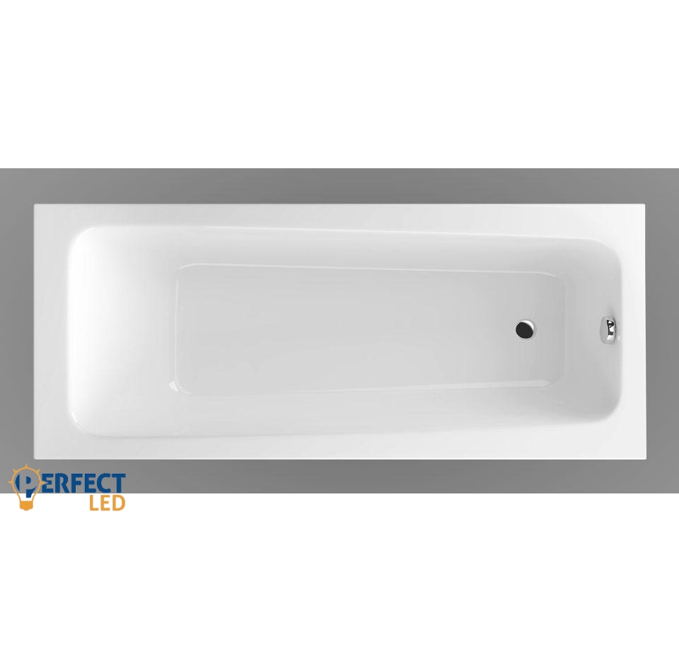 Wellis Lugano egyenes akril kád 170x70 cm