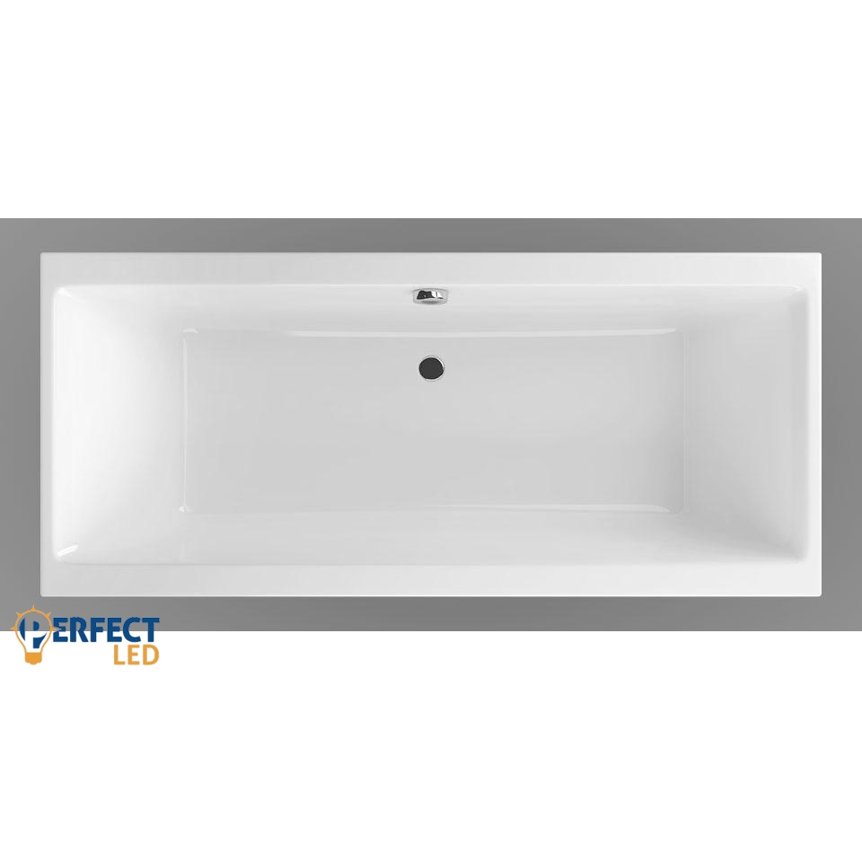 Wellis Tengiz egyenes akril kád 180x80 cm