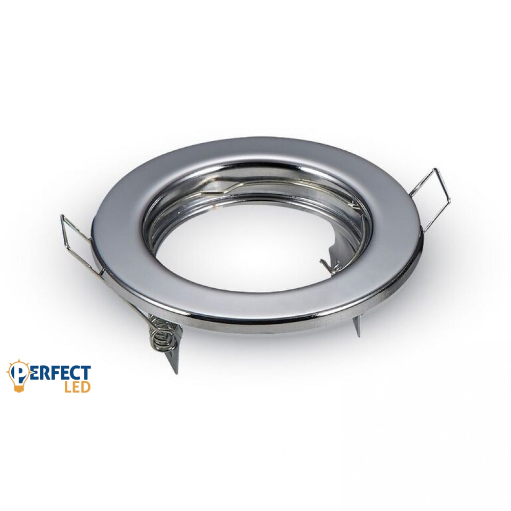 Led GU10 Keret Kerek Króm - 3586