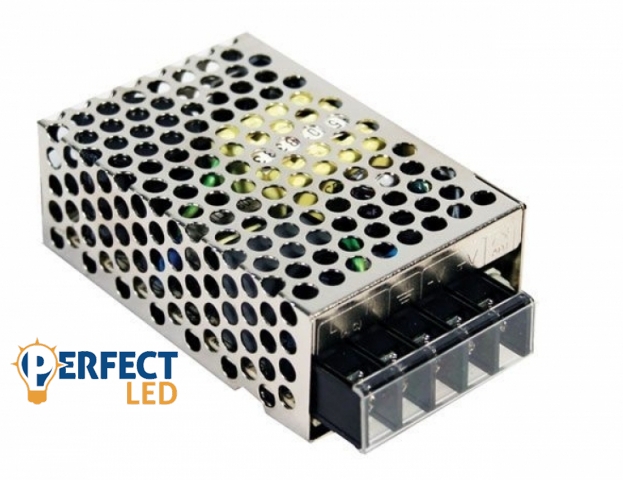 Mean Well 25 W-os beltéri tápegység 2 Amper 12 V DC