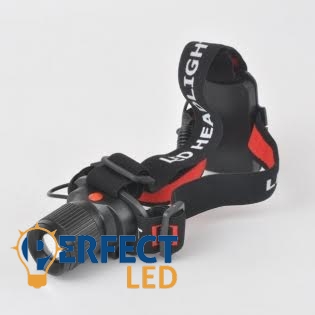 3W PROFI Fejlámpa CREE LED ZOOM