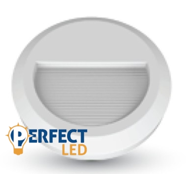2W LED lépcsővilágító lámpa fehér