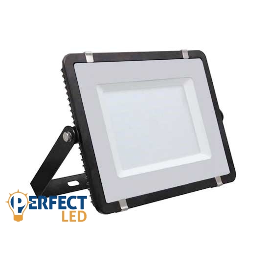 150W Fekete Prémium LED Reflektor 5ÉV GARANCIA Természetes Fehér