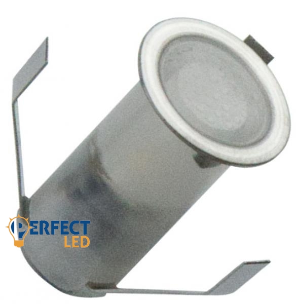 Kis Fényerejű 0,4W LED Prémium Lépcsővilágítás Kör Meleg Fehér