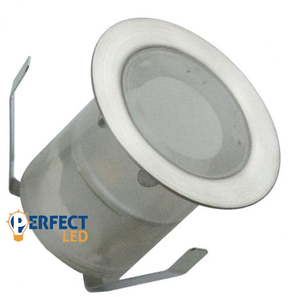 40lm LED Prémium Lépcsővilágítás Kör Meleg Fehér