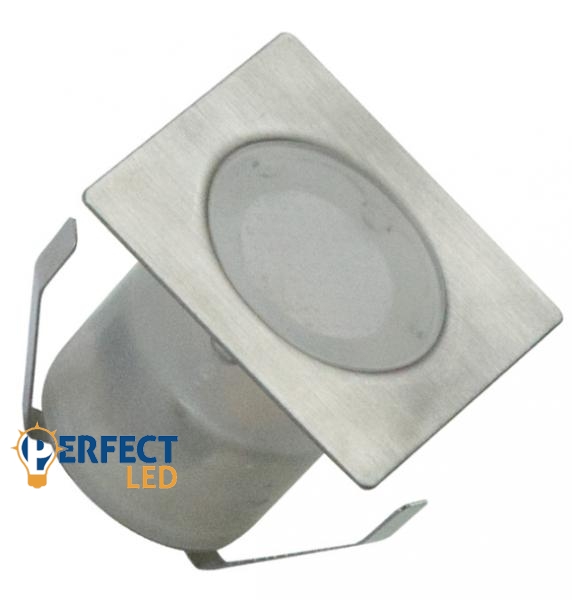 40lm LED Prémium Lépcsővilágítás Négyzet Meleg Fehér
