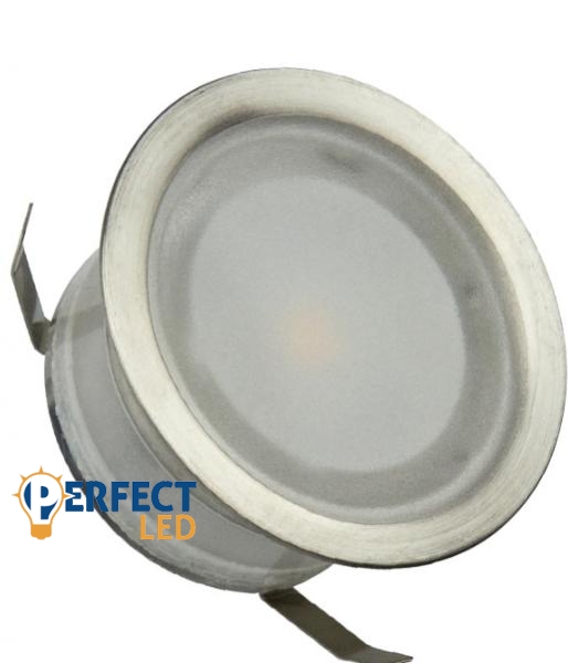 60lm LED Prémium Lépcsővilágítás Kör Meleg Fehér