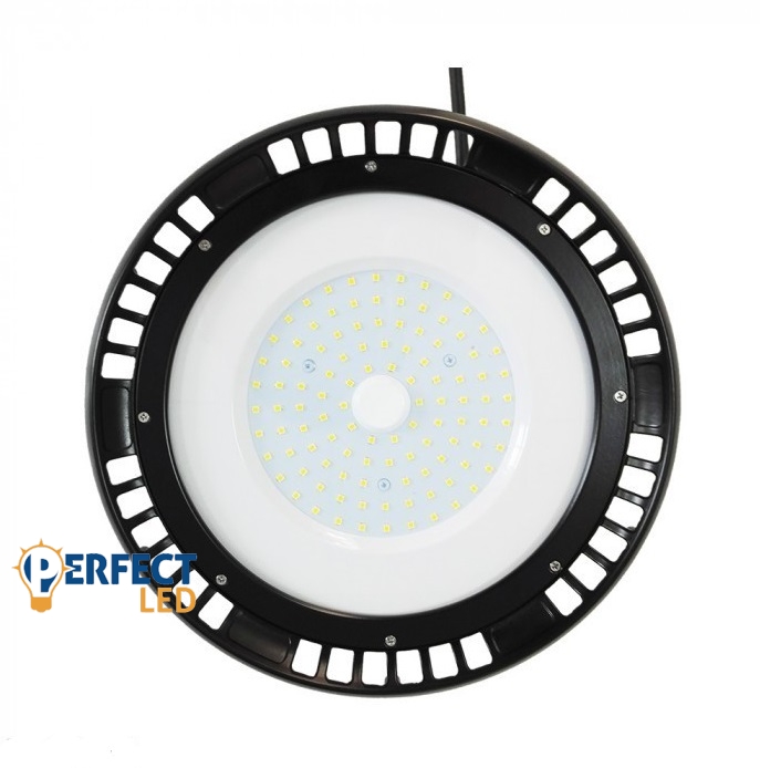LED 100W Csarnokvilágító UFO Lámpa 90° Természetes Fehér 5ÉV GARANCIÁS