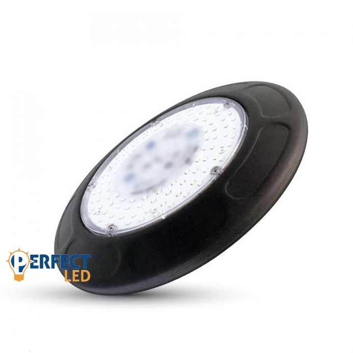 LED 50W Csarnokvilágító UFO Lámpa 120° Hideg Fehér