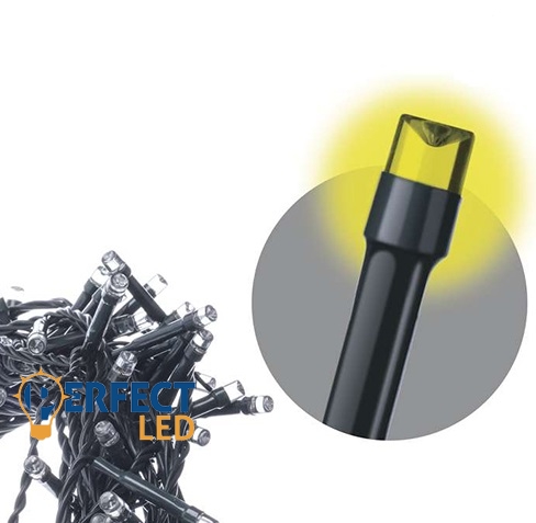 EMOS LED fényfüzér (3.6W/120 LED) meleg fehér, időzítős