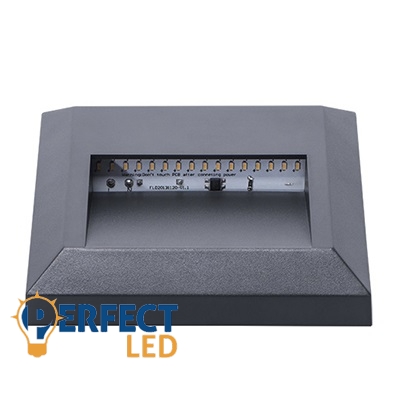 Kültéri oldalfali LED lámpatest Croto LED-GR-L - 1.1W