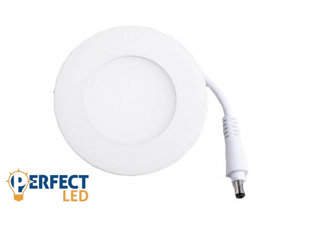 MasterLED Proma 3 W-os süllyesztett natúr fehér kör alakú LED-es mennyezetlámpa
