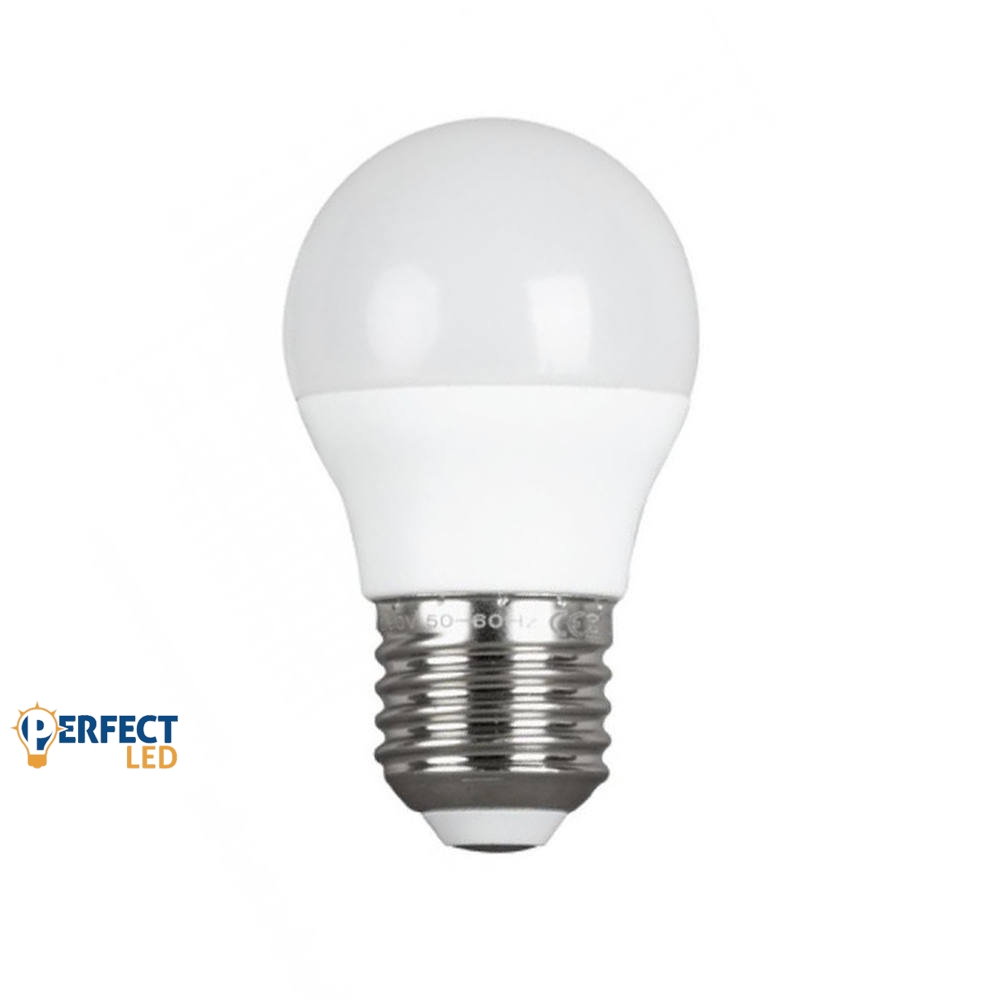 5.5W E27 G45 LED kisgömb meleg fehér
