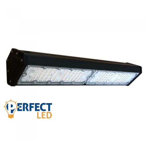 100W Lineáris LED Csarnokvilágító Lámpa 3ÉV GARANCIA Természetes Fehér