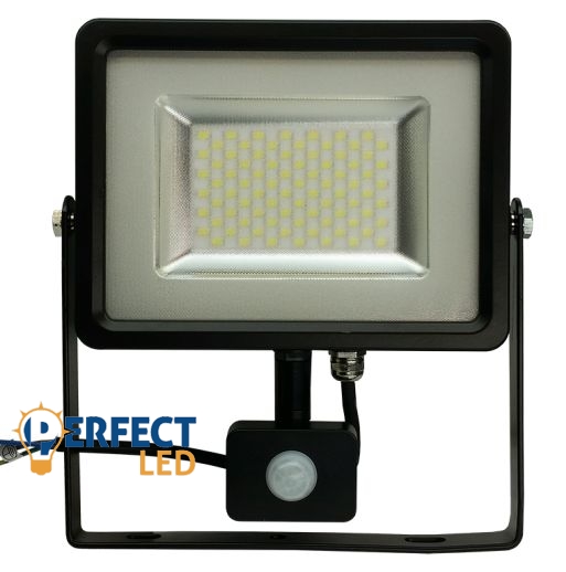 20W Prémium design LED reflektor mozgásérzékelős kültéri természetes fehér