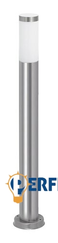 Inox torch modern kültéri állólámpa