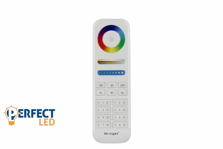Mi Light 8 zónás RGB+CW-WW távirányító