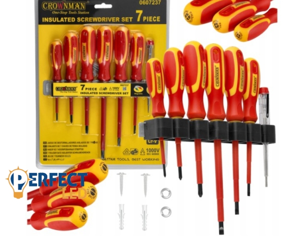 Crownman 7 db-os Csavarhuzó Készlet