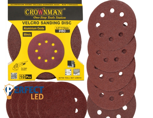 Crownman Ciszoló Korong 115mm 115mm #80 10 db