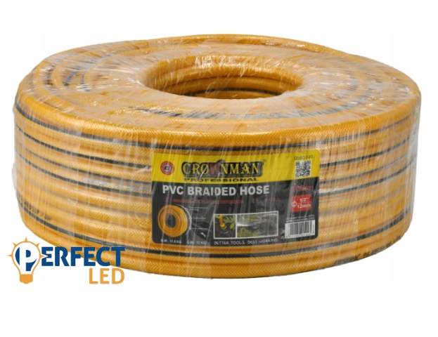 Crownman Kerti Tömlő 100 m 1/2 PVC 12mmx16mmx50m