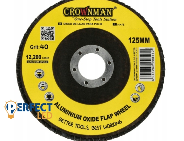 Crownman Lamellás Csiszoló Korong 125mm P120