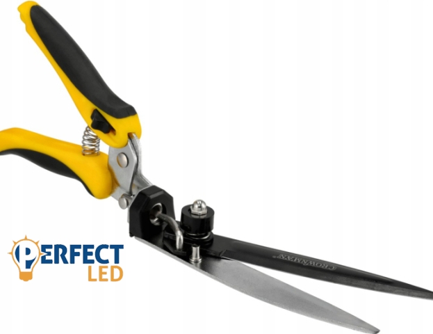 Crownman Rugós Kézi Fűvágó Olló 180 Fokban Forgatható