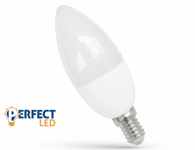 MasterLED E14-es foglalatú 8W-os hideg fehér izzó gyertya