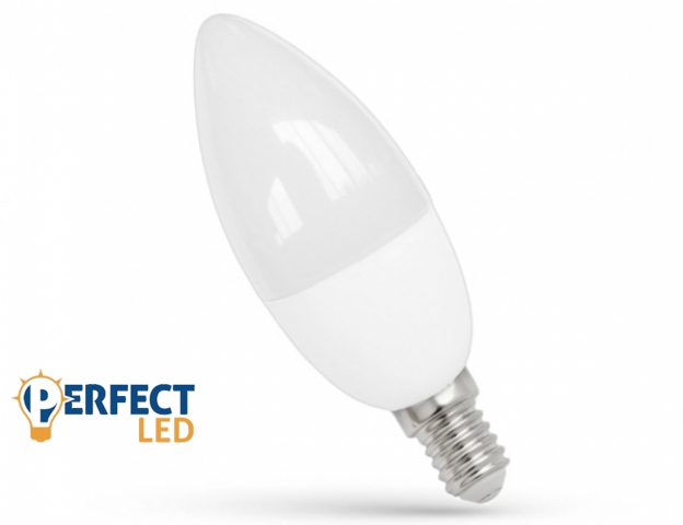 MasterLED E14-es foglalatú 8W-os meleg fehér izzó gyertya