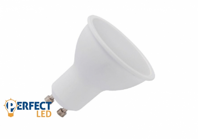 EcoLight GU10-es foglalatú 8 W-os SMD LED izzó natúr fehér