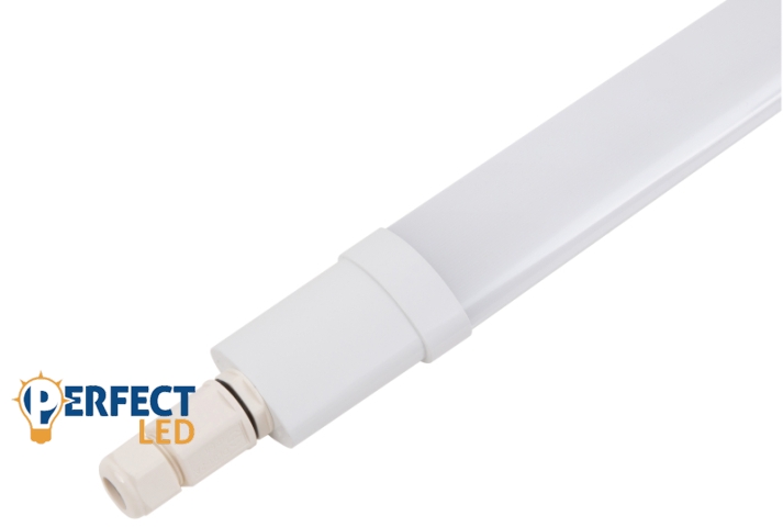 EcoLight 120 cm-es Led 40 W-os sorolható por-és páramentes fehér lámpa