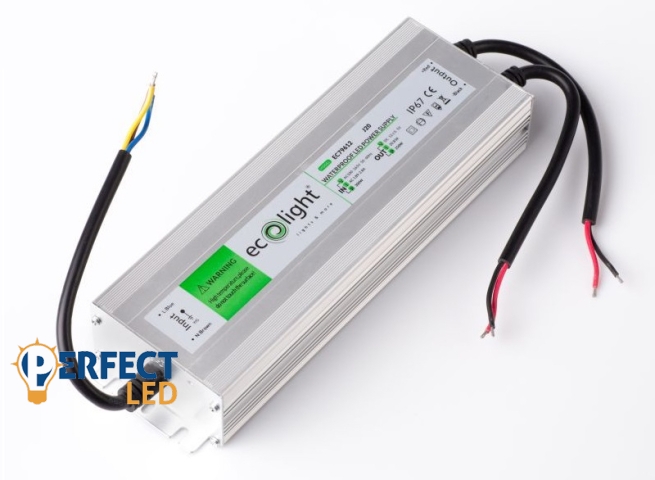 EcoLight 250 W-os vízálló tápegység 20 83 Amper 12 VDC