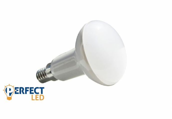 EcoLight E14-es foglalatú R50 8 W-os SMD LED izzó natúr fehér