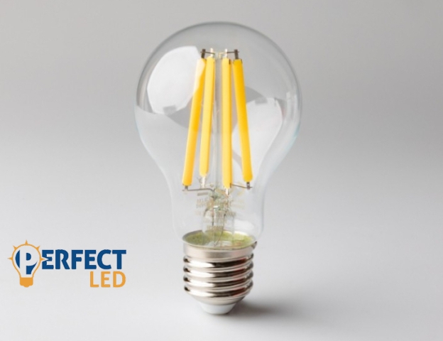 EcoLight E27-es foglalatú 10 W-os 1200 lm 2700K filament szálas izzó