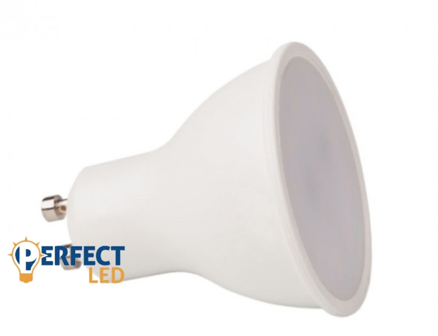 EcoLight GU10-es foglalatú 5 W-os SMD LED izzó natúr fehér