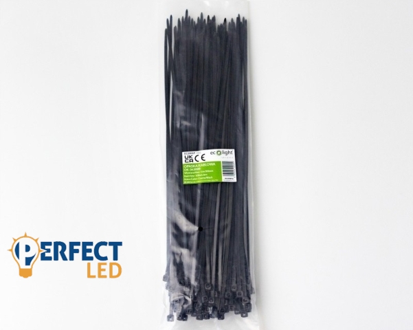 EcoLight Kábelkötegelő OK-36300B 3 6x300 mm fekete 100 db-os kiszerelés