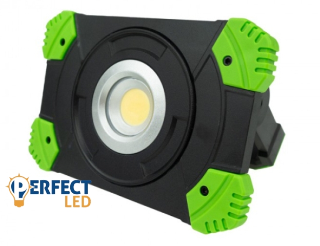EcoLight LR-A20 20 W-os 5000K újratölthető akkumlátoros LED reflektor